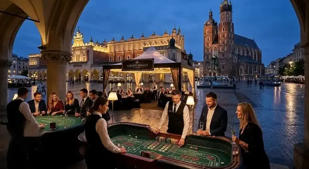 Catering na wieczorze kasynowym