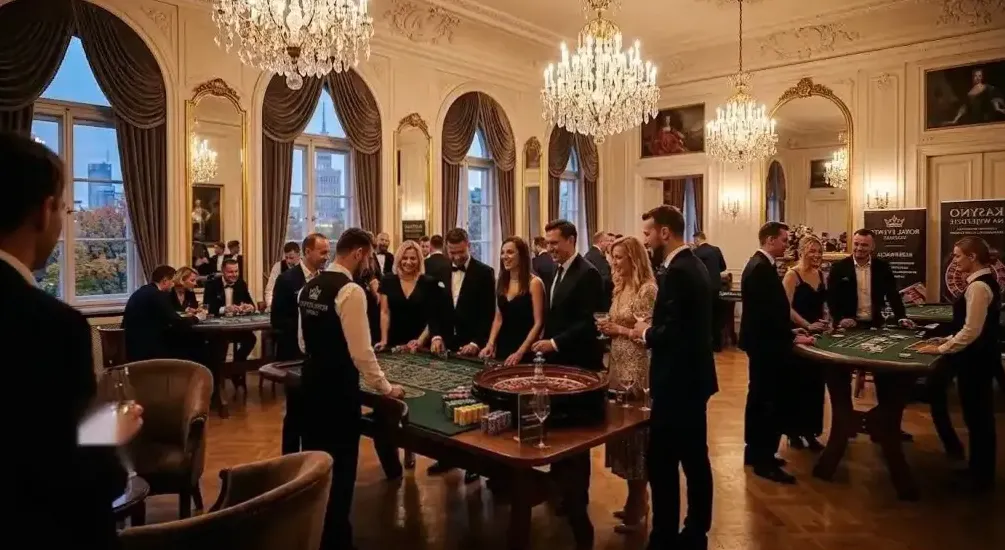 Notes producenta eventów casino